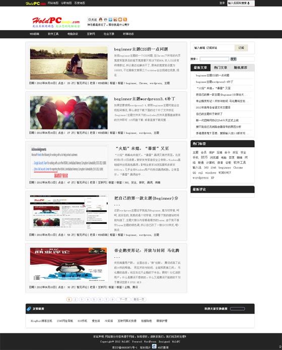 发布一款高仿leyar的中主题-万荀网