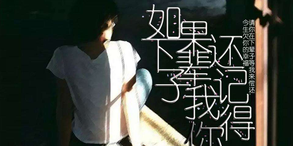 下辈子如果我还记得你请让我好好爱你一辈子-万荀网