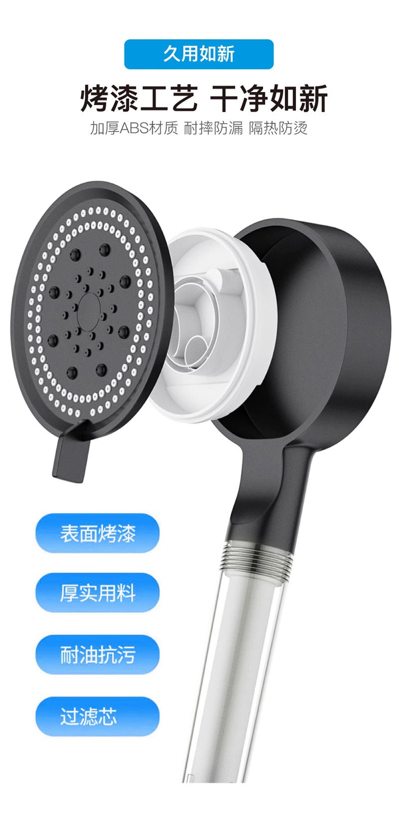 图片[17]-LEUNITA增压过滤花洒净水除垢通用滤芯自动过滤大面板透明花洒-万荀网